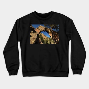 Royal Arch Trail Arch Boulder Colorado Crewneck Sweatshirt